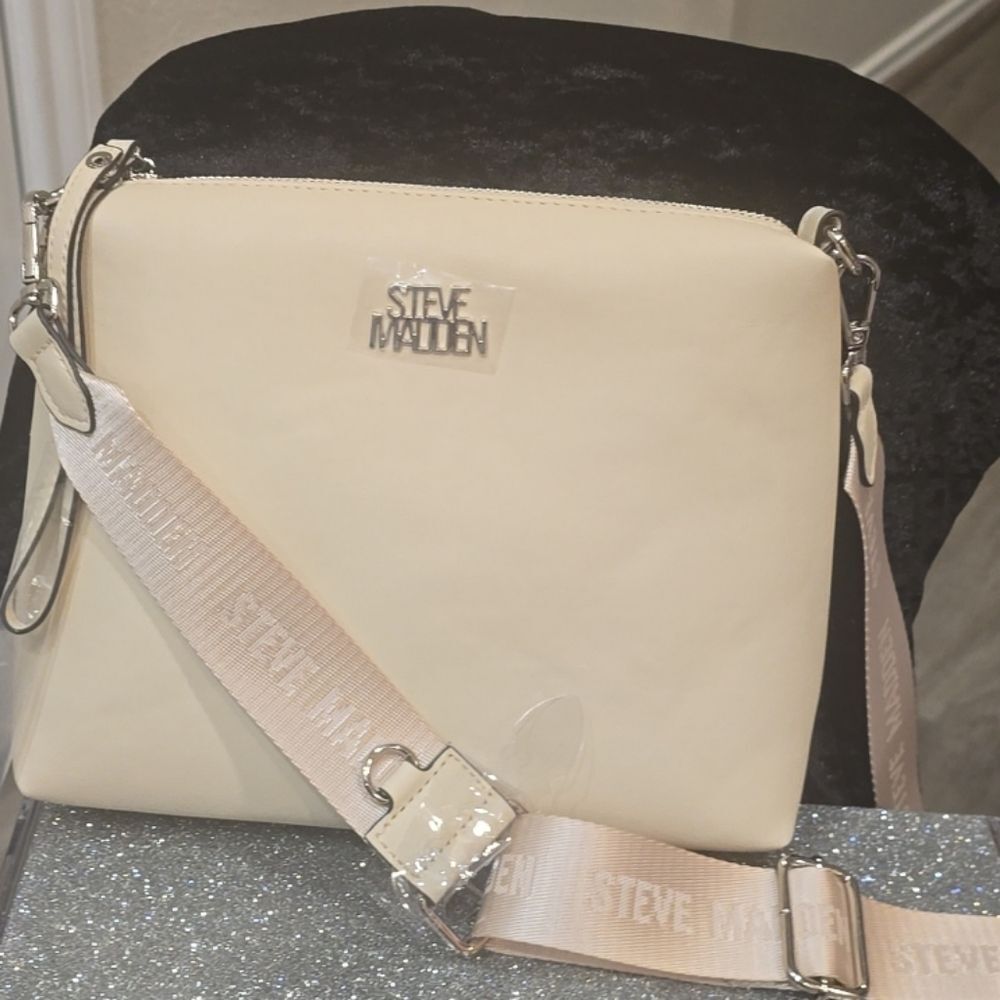 Steve Madden BMya‎ Tote & Crossbody Bag Set- Blonde - Picture 8 of 9